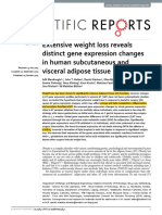 Extensive Weight Loss Reveals Distinct Gene Expression Changes in Human Subcutaneous and Visceral Adipose Tissue