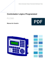 WEG 10004642430 PLC300 h3 Manual Usuario PT PDF