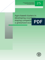 Agro-Based Clusters in Developing Countries: Staying Competitive in A Globalized Economy