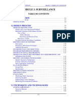 Module 3. Surveillance: Manual Table of Contents Module 3. Table of Contents