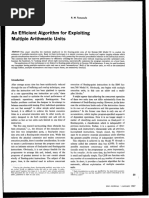 An Efficient Algorithm For Exploiting Multiple Arithmetic Units