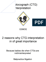Cardiotocograph (CTG) Interpretation: Esmoe