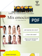 Taller de Habilidades Sociales - EMOCIONES