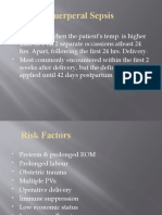 Puerperal Sepsis