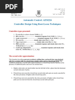 Controller Design Using Root-Locus Techniques