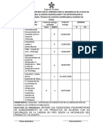 Plan de Trabajo Logística Empresarial