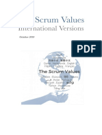 The Scrum Values: International Versions