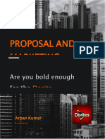 Proposal and Marketing Plan: Are You Bold Enough For The