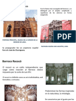 Barroco y Rococó: estilos arquitectónicos en el Perú