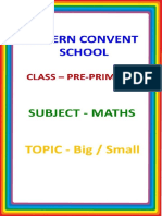 Modern Convent School: Class - Pre-Primary