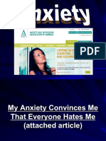 Anxiety & Related Disorders PowerPoint (19-20) PDF