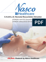 C.H.A.R.L.I.E. Neonatal Resuscitation Simulator: LF01420U With ECG Simulator LF01421U Without ECG Simulator