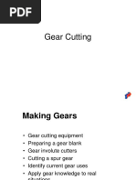 Lec. 4 Gear - Cutting