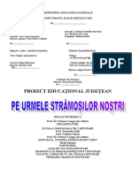 Proiect Pe Urmele Stramosilor Nostri