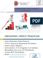 Hyrje Në Menaxhimin e Riskut Financiar PDF
