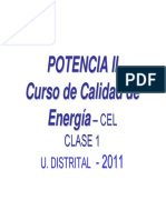 Clase 1 - Calidad Energia Potencia Ii