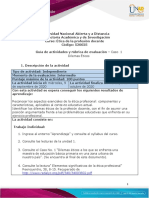 Guia de Actividades y Rúbrica de Evaluación - Unidad 1 - Caso 1 - Dilemas Éticos