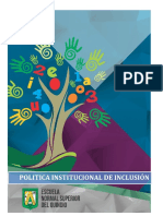 Politica de Inclusión Ensq 2018