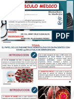 Revision de Articulo Papel de Los Parametros Hematologicos en Paciente Con Covid19 Uancv Juliaca Peru