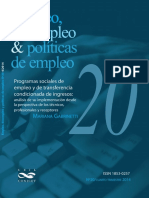 Gabrinetti, Mariana(2014) “Programas de empleo y de transferencia condicionada de ingresos. Análisis de su implementación desde la perspectiva de los técnicos.pdf