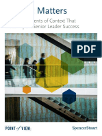 Context Matters The Five Elements of Context That Most Impact Senior Leader Success - 26june17 PDF
