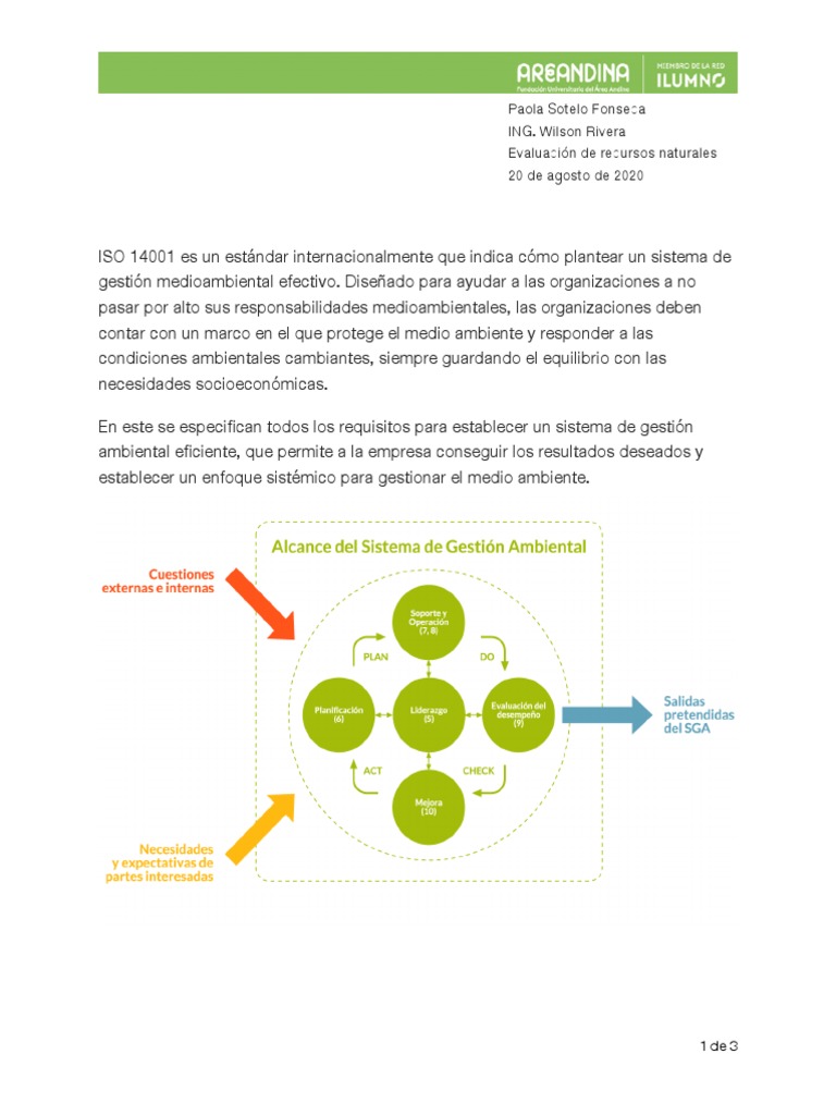 Guía ISO 14001 para Gestión Ambiental | PDF | Entorno natural | Política