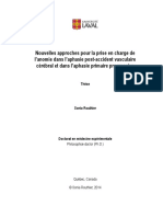 Nouvelles Approches Pour La Prise en Charge de L'anomie Dans L'aphasie Post-Accident Vasculaire Cérébral Et Dans L'aphasie Primaire Progressive