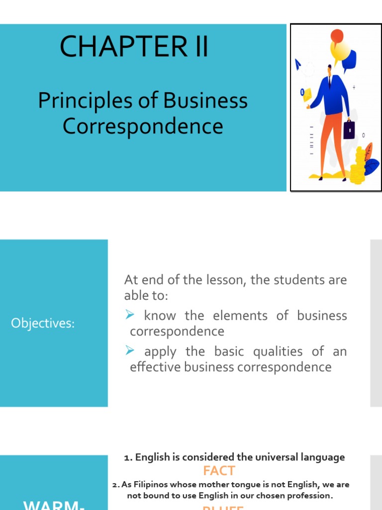 Principles of Business Correspondence | PDF | Pronoun | English Language