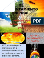 El Calentamiento Global