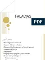 3 Falacias