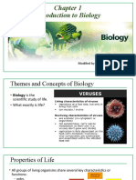 Introduction To Biology: Modified by Iryna Mcguire