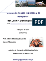 85 - "Gestión de Riesgos Logísticos y de Transporte" PDF