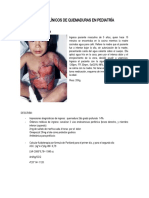 Casos Clínicos de Quemaduras en Pediatría