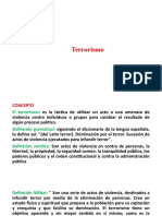 Diapositiva de Terrorismo
