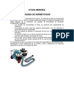 Prueba de Hermeticidad Ducteria-Tritubo-Subconductos