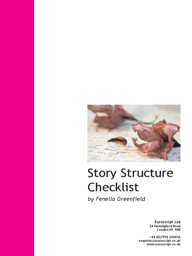 Euroscript Story Structure Checklist | PDF | Plot (Narrative)