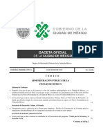 Lineamiento Regreso Nueva Normalidad CDMX PDF