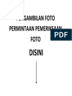 Pengambilan Foto Permintaan Pemeriksaan Foto: Disini