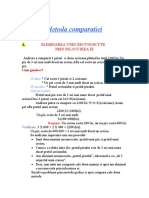 Metoda Comparatiei