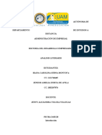 Historia del desarrollo empresarial en Colombia a través de un cuento del siglo XIX