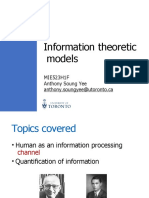 2020 - 2 - Info Theoretic Models - Notes