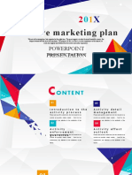 Creative Marketing Plan: Powerpoint Presentation