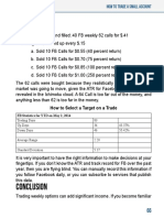 Conclusion: How To Select A Target On A Trade