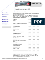 Positive and Negative Coping Skills