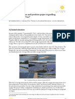 Project Sonnenpark - The "Flower Power Plant"