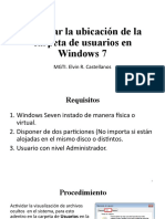 Mover Usuarios Windows 7