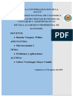 Problemas y Aplicaciones de Oferta y Demanda