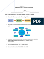 Quiz No. 1 AEC8 - IT Application Tools in Business Accountancy