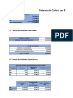 Costos Por Procesos Plantilla