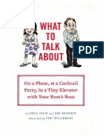 What To Talk About On A Plane, at A Cocktail Party, in A Tiny Elevator With Your Boss's Boss PDF